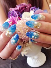 ネイルサロンアンドスクール ヴィタリティ(Vita-lity)/ブルースカルプ