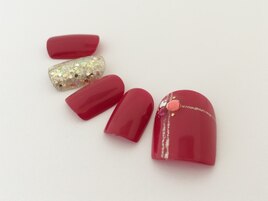 クリスマスネイル