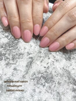 プライベート ネイルサロン マーマ(murmur)/ワンカラーネイル