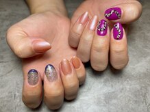 イデアル(ideal)/ジェルデザインフリー5本アート