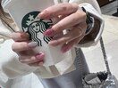 ミラーネイル　ニュアンス