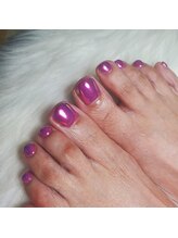 ナーゲルシャイニー(Nagelshiny)/フットネイルミラーネイル