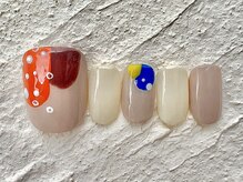 カラ ネイル 中津店(calla nail)/しゅわしゅわドット:::