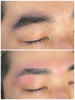 男前サロン/メンズ眉毛：男前サロン