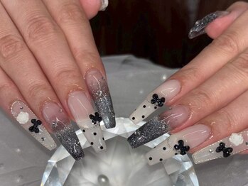 ドットリボンネイル