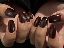 ネイルズ ララ(nails Lala)/brown red