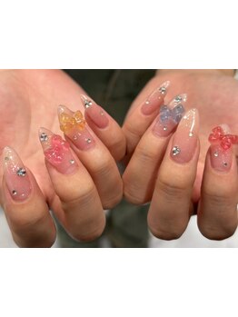 手描きアートが得意なサロン