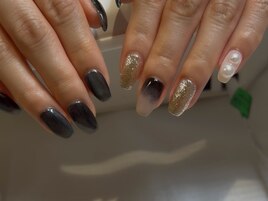 マグネットニュアンスネイル