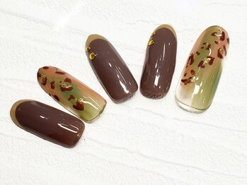 ビーケア 自由が丘店(B.care)/秋冬ネイル¥6480