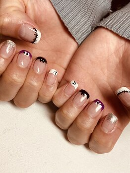 ミュウミュウ(MYUMYU)/ハロウィンネイル