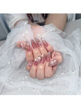 純欲チックネイル&マグネットフレンチ