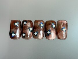 フラワーニュアンスネイル