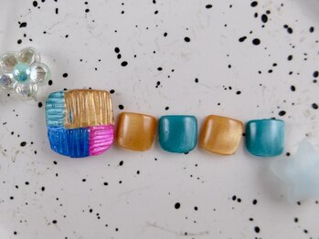 ショコ アンド ラム(Syoko&Lum)/☆マグネットグラスネイル☆