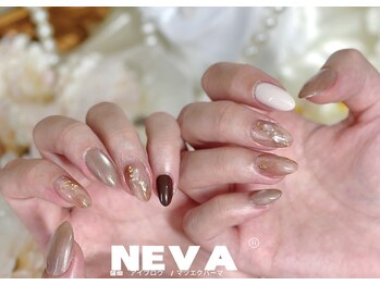 ネバサロン 蒲田(Neva Salon)/[持ち込みデザイン/秋ネイル]