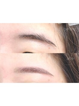 アイブロウメニューがあるサロン