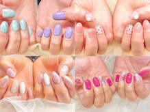 NICENAIL/ジェルネイル/パラジェル/フィルイン/マグネット/サニーサイドモール小倉店/持ち込みデザインコース