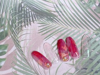 ネイルサロン&スクール ジーナ(GINA)/8月定額きれいめエレガント