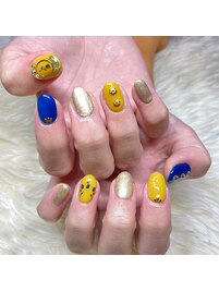 美女と野獣ネイル