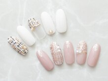 アバネイル 藤が丘(AVA NAIL)/【ツイードネイル】
