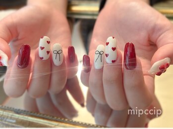 ミップチップ クップドクール アルム(mipccip×Coup de Coeur×Areum)/スカルプ×持ち込みDesign¥11450