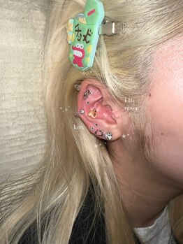 リノ 中目黒(Lino)/耳ツボジュエリー12粒