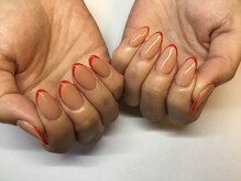 ラウト デコレーションアンドネイルサロン(Lauto Decoration&Nail Salon)/細フレンチネイル
