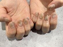 アース コアフュールボーテ 新潟中野山店 (EARTH Coiffure beaute')/ふんわりニュアンスネイル