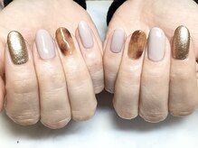 パラジェル登録サロン バランス シンプルネイル&アイラッシュ 新田東店(balance)/華やかネイル