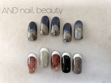 アンドネイル ビューティー(AND nail,beauty)/地層ネイル/藤沢ネイル/ネイル