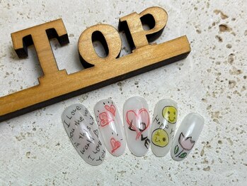 サロン ザ トップ(Salon the Top)/ラクガキネイル
