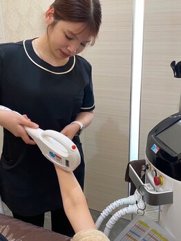 コラソン(CORAZON)の写真/＜最先端のヴィクトリアプラス脱毛機導入＞脱毛デビューお任せください★全身¥5500/VIO脱毛¥3000