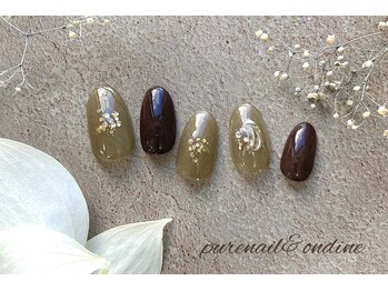 ピュアネイルアンドオンディーヌ/定額シンプルデザイン