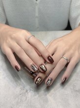 エデン(EDEN)/【店内アート/秋ネイル】