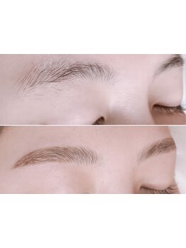 アイブロウメニューがあるサロン