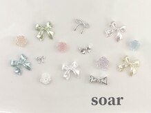 ソアー(soar)の雰囲気（リボンやバラ、キラキラパーツも種類豊富に取り揃えております◎）