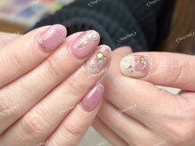 ノア ネイル(Noa Nail)/フラワー　持ち込み　3Dネイル