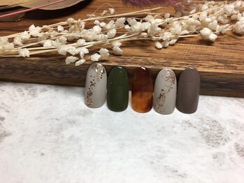 ネイルサロン ウノ 湘南平塚(UNO)/秋色
