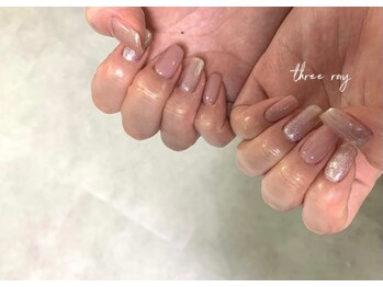 スリーレイ(Threeray)/マグネットネイル