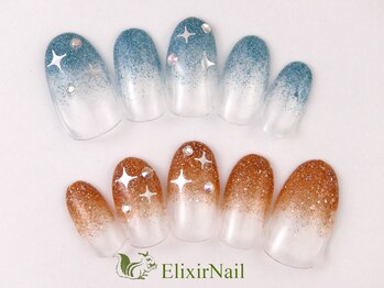 エリクサーネイル 五反田(Elixir Nail)/定額a シンプル／クーポン使用