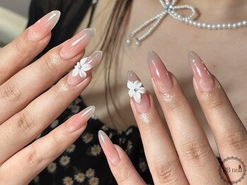 アールビーネイル(RB_nail)/ピンクチークネイル