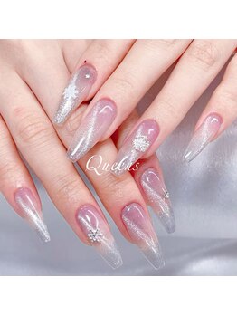 クイーンズビューティーサロン 新宿本店(Queen's beauty salon)/チップ長さ出し10本定額コース