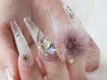 ネイルサロン ハナアオヤマ 堂山店(Nailsalon HanaAoyama)/ホワイトチーク