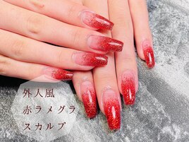 長さ出し/グラデーション8500円