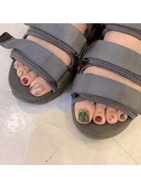 ニュアンスフットネイル
