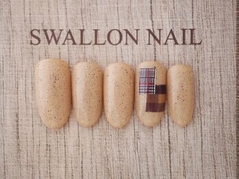 スワロンネイル(SWALLON NAIL)/1.2月定額デザイン