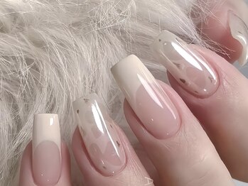 モルフォネイル(Morpho nail)/#ワンホンネイル #キラネイル