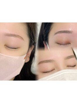 アイブロウメニューがあるサロン