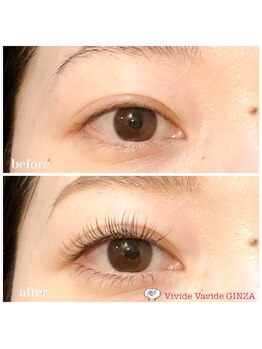 ビビデバビデ 月島店(Vivide Vavide)/【まつげエクステ】上下