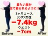 【下半身ダイエット】お腹から下を落としたい！初回カウンセリング&骨盤矯正