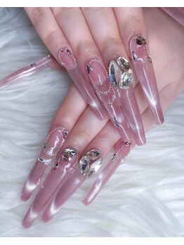 スーパーロングスカルプネイル